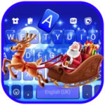 santa christmas theme android application logo